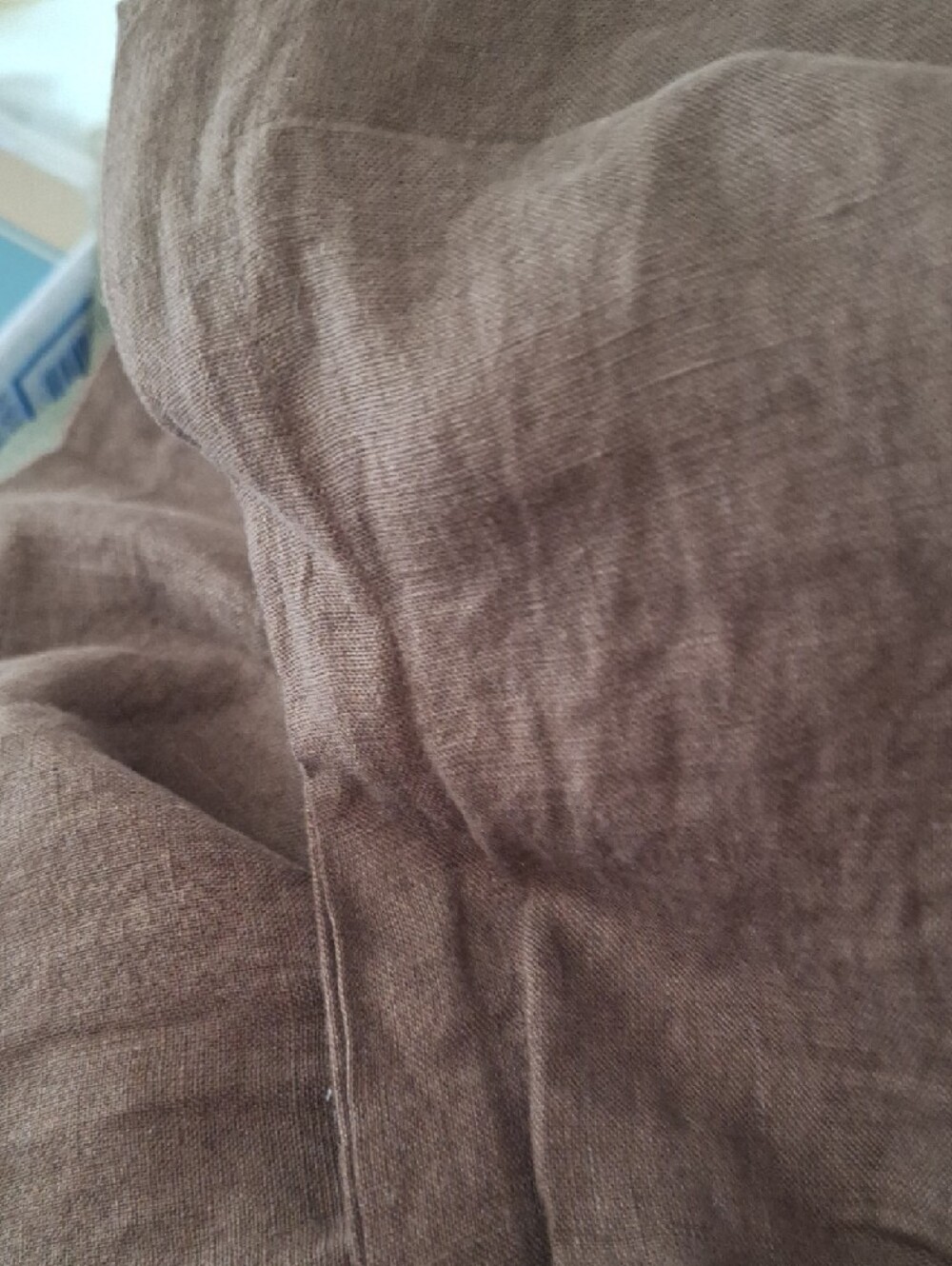 Quince European Linen Euro Sham Espresso NWOT - Picture 4 of 4